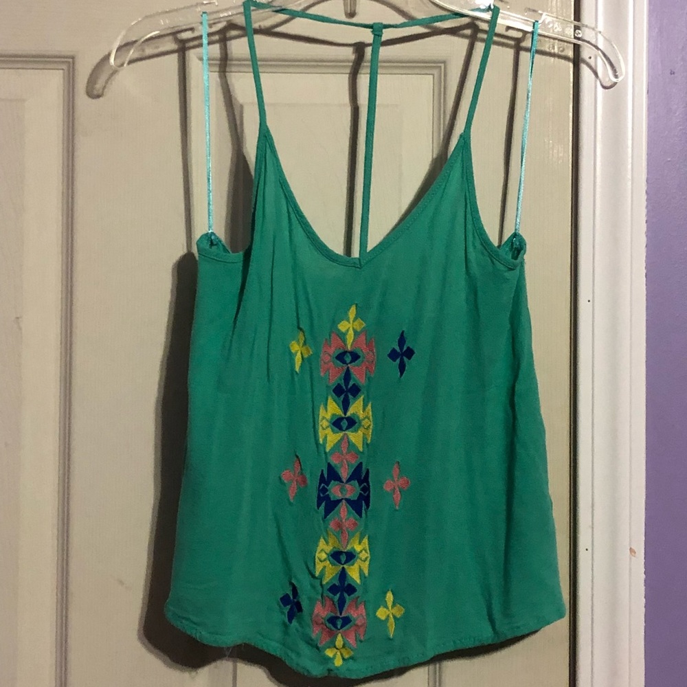 Crop top halter